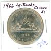 Image 1 : 1966 Large Bead, Canadian silver dollar