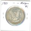 Image 2 : 1921 USA morgan silver dollar