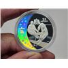 Image 2 : 2007 Canadian sterling silver holographic, 25 dollar coin - Vancouver Olympic, Ice hockey coin - in 