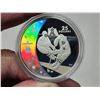 Image 3 : 2007 Canadian sterling silver holographic, 25 dollar coin - Vancouver Olympic, Ice hockey coin - in 