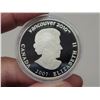 Image 4 : 2007 Canadian sterling silver holographic, 25 dollar coin - Vancouver Olympic, Ice hockey coin - in 