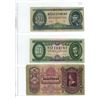 Image 1 : Lot of 3 - Budapest, Magyar Nenzeti bills