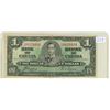 Image 1 : 1937 Canadian 1 dollar bill - Coyne/Towers - H/N 0623434