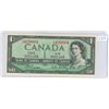 Image 1 : 1954 Canadian 1 dollar bill - Beattie/Rasminsky - Y/O 4250604