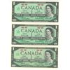 Image 2 : Lot of 5 - 1867-1967 Canadian 1 dollar centennial bills - Beattie/Rasminsky (no serial #)