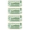Image 2 : Lot of 4, consecutive 1973 Canadian 1 dollar bills - Crow/Bouey - ECH 3304150-53