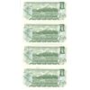 Image 2 : Lot of 4, consecutive 1973 Canadian 1 dollar bills - Crow/Bouey - ECH 3304150-53