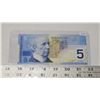 Image 1 : 2002 Canadian unc 5 dollar bill - Knight/Dodge - ANW 7675631