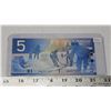 Image 3 : 2002 Canadian unc 5 dollar bill - Knight/Dodge - ANW 7675631