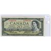 Image 1 : 1954 Canadian "Short series" 20 dollar bill - Beattie/Coyne - M/e 1308738