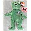 Image 1 : Error Ty beanie baby KICKS 1998 ear tag + 1999 tush tag