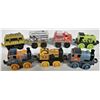Image 2 : Lot 15 approximate 2" Thomas+ friends" colorful plastic toy engines