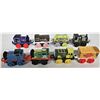 Image 6 : Lot 15 approximate 2" Thomas+ friends" colorful plastic toy engines