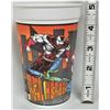 Image 5 : 2 plastic souvenir cups -1994 pizza hut-marvel comics real heroes + new Tarzan sipping cup/plastic s