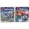 Image 1 : pair new 8"*8" Edmonton oilers mouse pads