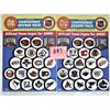 New east west 2000 NHL team logo conference sticker packs