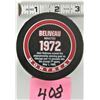 Image 1 : 3" hockey Hallot fame puck 1972 inductee Montreal's jean Beliveau
