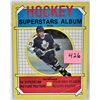 Image 1 : 1987-88 hockey superstars album, Toronto maple heat, Wendel Clark cover