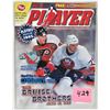 Image 1 : Post be a player 1995 PLAYOFF issue magazine, Eric Brett Lindros bros