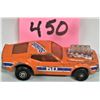 Image 2 : Vintage 1973 matchbox rolomatics Sunkist orange soda, 1:64 diecast ford mustang with piston popping 