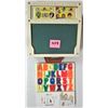 Image 2 : Vintage 1972 fisher price school days play desk 13 cards 26 alphabet letters