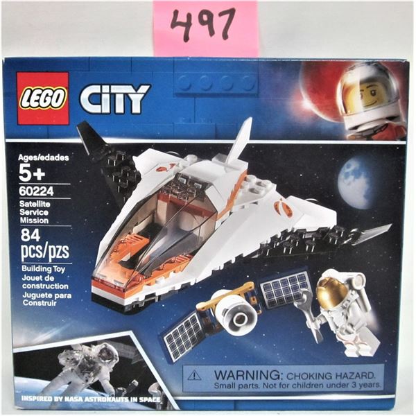 New 2019 Lego city #60224 satellite service mission set factory sealed