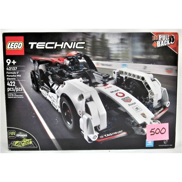 2022 techic Lego #42137 formula E Porsche 99X electric 100% model set with box+inst.