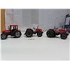 Image 3 : CASE - Replica Die Cast Metal  - 3 x Medium CASE Tractors, 4 x Small CASE tractors, 1 x Small Tracto