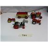 Image 4 : CASE - Replica Die Cast Metal  - 3 x Medium CASE Tractors, 4 x Small CASE tractors, 1 x Small Tracto