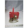 Image 1 : Brass Rocking Horse - Candle Holder