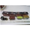 Image 1 : Great Western Brewery tree ornaments - Train cars - each box different