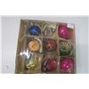 Image 2 : Box of vintage tree ornaments