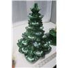 Image 2 : Ceramic Christmas Tree - 18" high - working - bulbs included