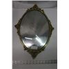 Image 1 : Concave glass picture frame - Oval