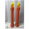 Image 2 : Outdoor Xmas candle decorations - electric