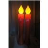 Image 3 : Outdoor Xmas candle decorations - electric