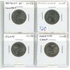 Image 1 : Lot of 4 U.S. States Quarters for non-States. Includes District of Columbia, Puerto Rico, Guam & Ame