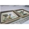 Image 2 : Pair of ceramic wall pictures 6 1/2 x 6 1/2 each Wood Duck