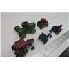 Image 3 : Assorted metal toy tractors J.D, CASE, International etc