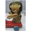 Image 2 : Leo the Lion pulltoy - Fisher Price - Lost his Drum