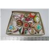 Image 1 : Box of old Christmas tree ornaments