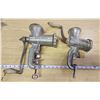 Image 5 : Pair of "Bolinder's" metal meat grinders - #8 & #10