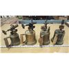Image 3 : 4 Vintage metal blow torches - assorted, mostly brass