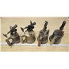 Image 4 : 4 Vintage metal blow torches - assorted, mostly brass