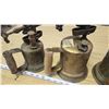 Image 6 : 4 Vintage metal blow torches - assorted, mostly brass