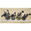 Image 2 : 4 Vintage metal blow torches - assorted, mostly brass