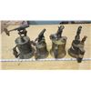 Image 3 : 4 Vintage metal blow torches - assorted, mostly brass