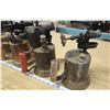 Image 5 : 4 Vintage metal blow torches - assorted, mostly brass