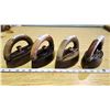 Image 4 : 4 assorted vintage Sad Irons