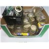 Image 1 : box of jars and lids